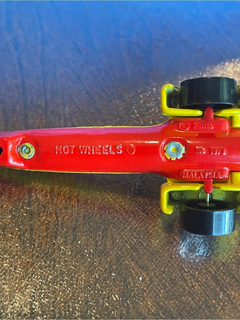 2 Vintage Hot Wheels Land Speed Jet Rocket Cars 1979, RedFlames- X8 yellow/red